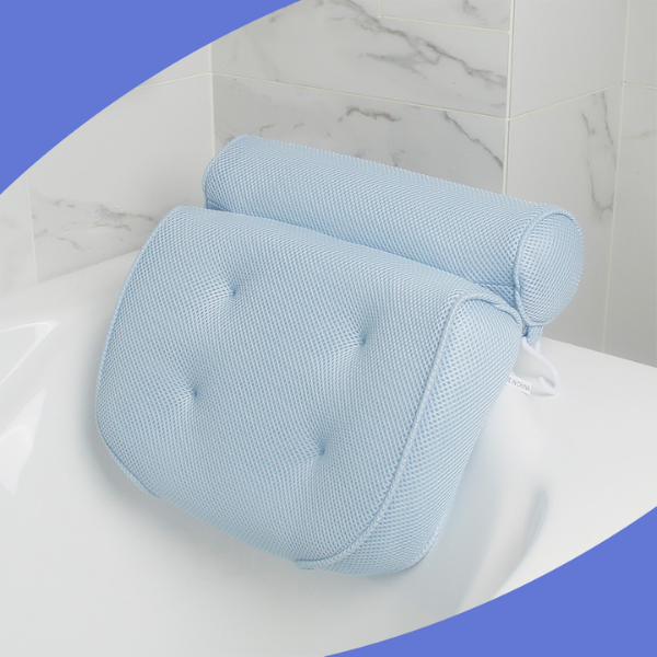 SpaCushion™ - Air Mesh Cushion Bathtub Pillow - Indri Zest