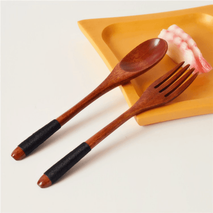 Cocobolo 3pcs. Wooden Flatware - Indri Zest