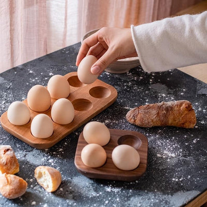 EggStax Wooden Egg Tray - Indri Zest