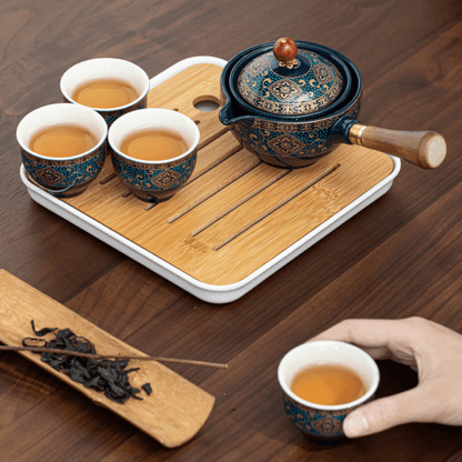 Japanese Tea Set (Free Travel Case) - Indri Zest